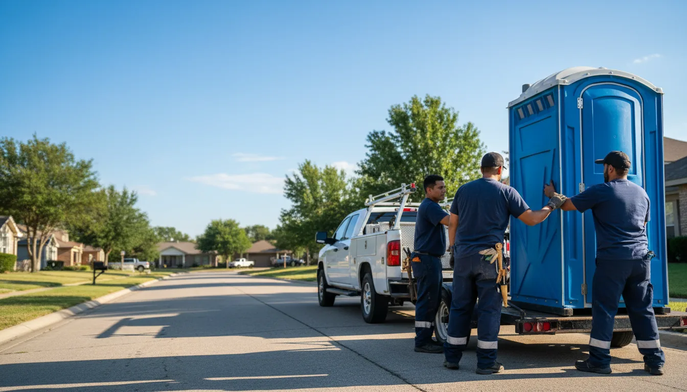 Portable Toilet Rental in Petrolia, TX near me